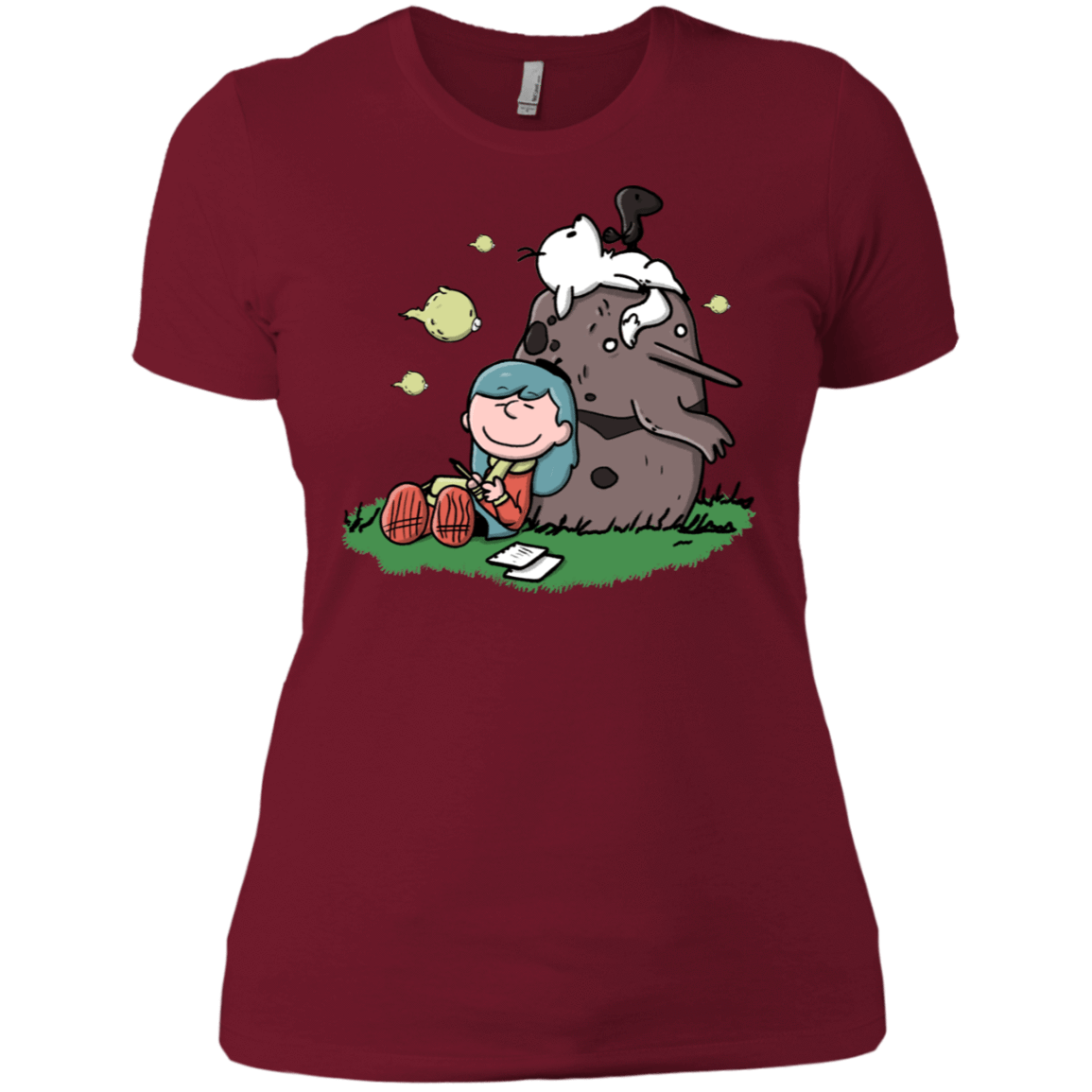 T-Shirts Scarlet / S Hilda Brown Women's Premium T-Shirt