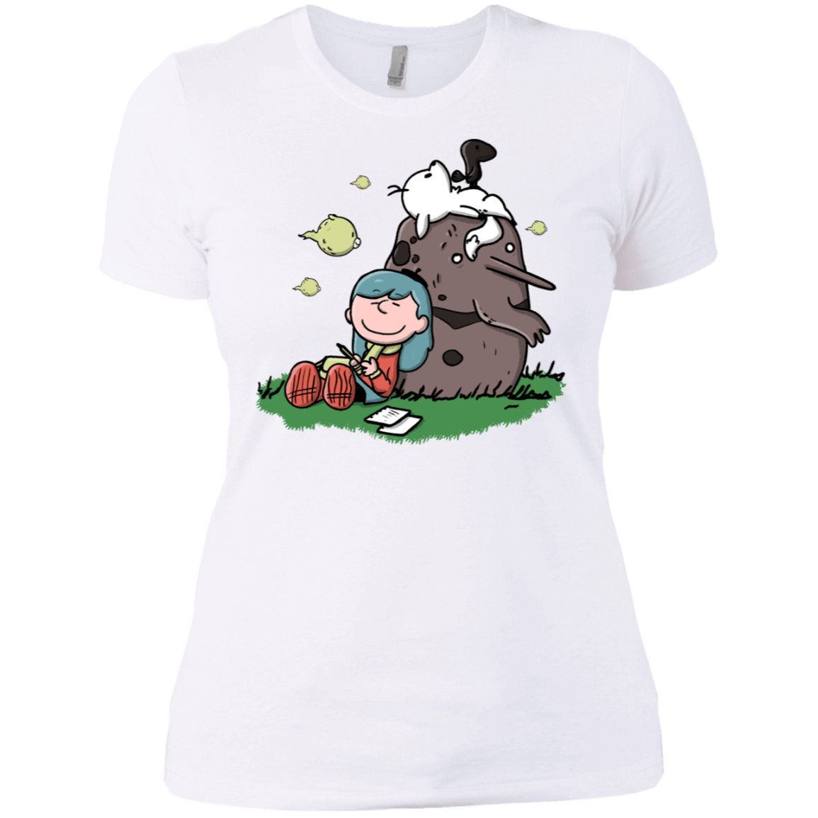T-Shirts White / X-Small Hilda Brown Women's Premium T-Shirt