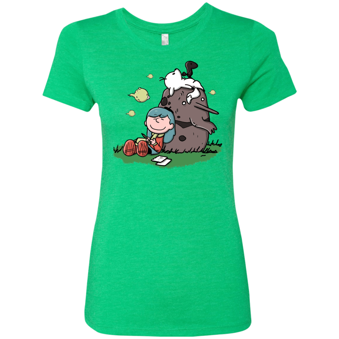 T-Shirts Envy / S Hilda Brown Women's Triblend T-Shirt