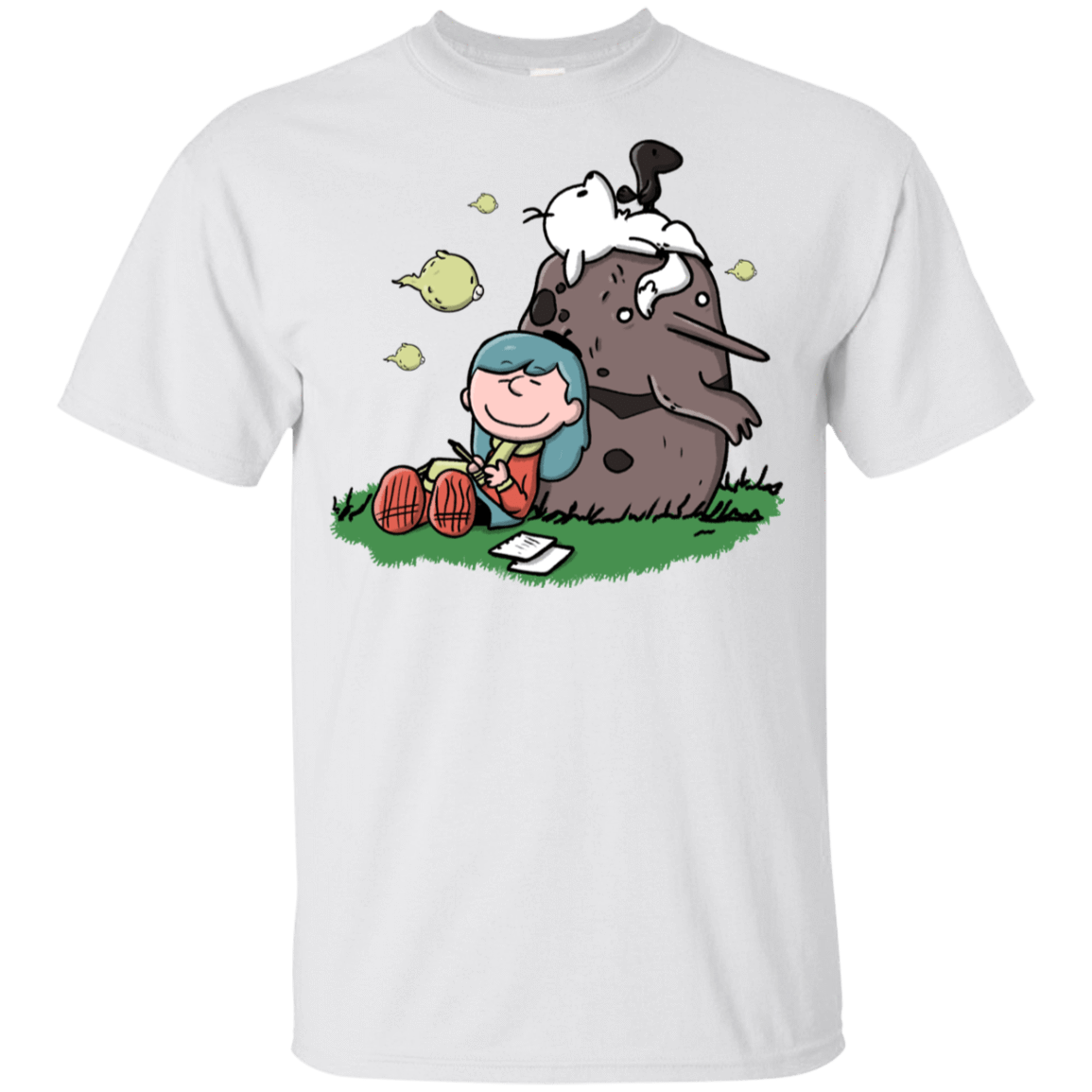 T-Shirts White / YXS Hilda Brown Youth T-Shirt