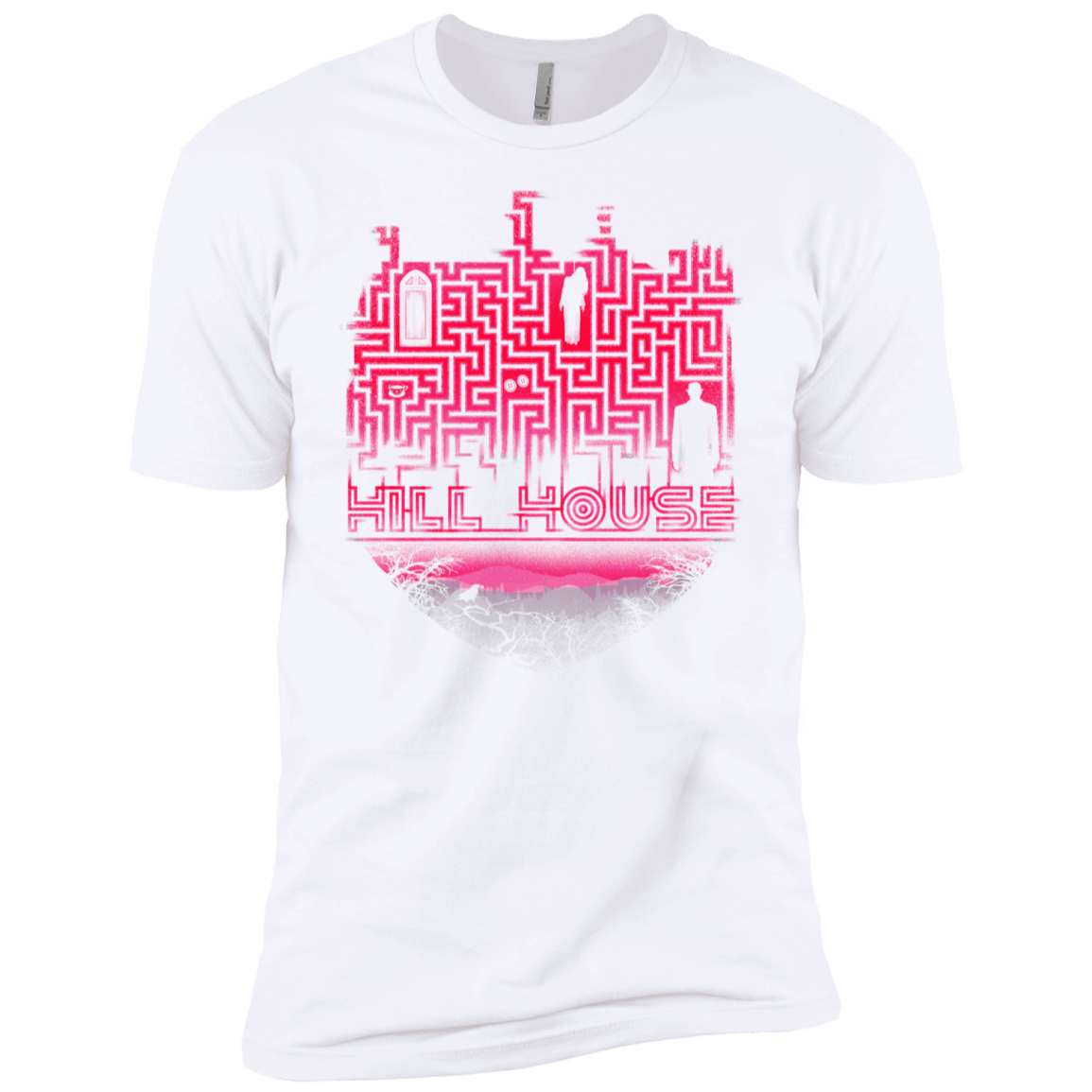 T-Shirts White / YXS Hill House Silhouette Boys Premium T-Shirt