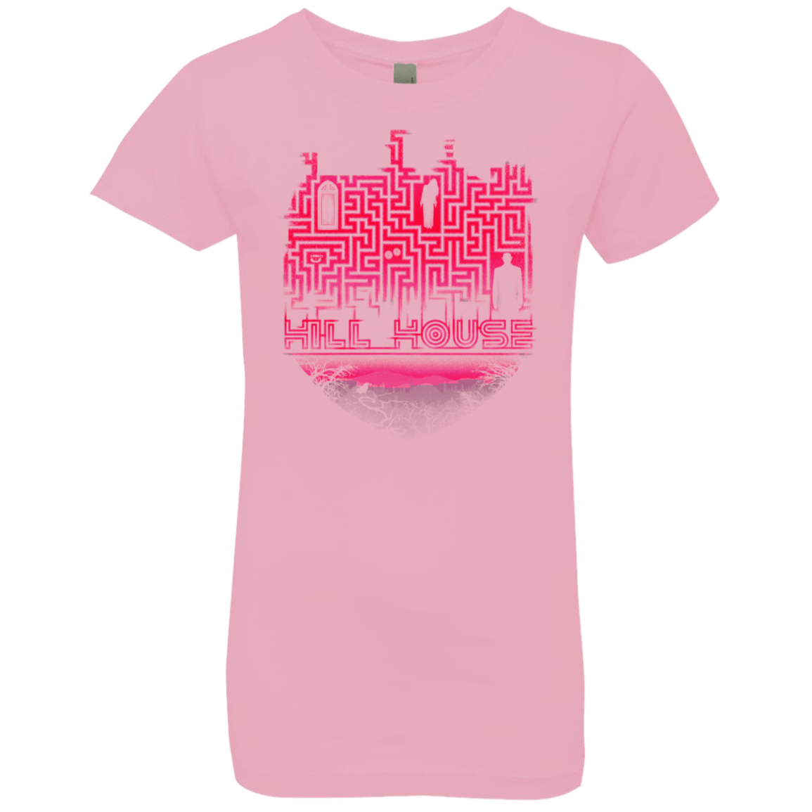 T-Shirts Light Pink / YXS Hill House Silhouette Girls Premium T-Shirt