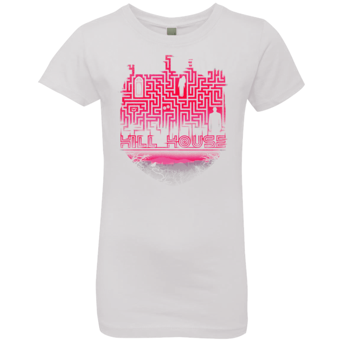 T-Shirts White / YXS Hill House Silhouette Girls Premium T-Shirt