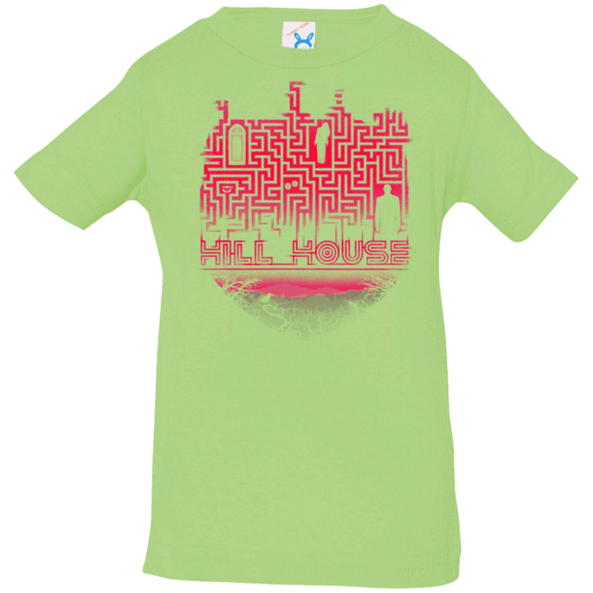T-Shirts Key Lime / 6 Months Hill House Silhouette Infant Premium T-Shirt