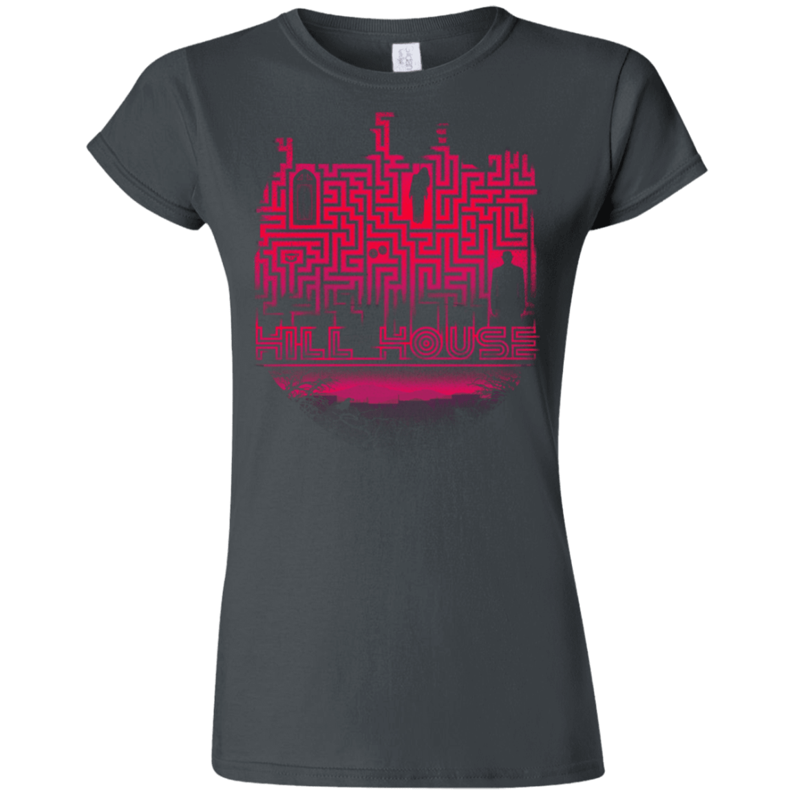 T-Shirts Charcoal / S Hill House Silhouette Junior Slimmer-Fit T-Shirt