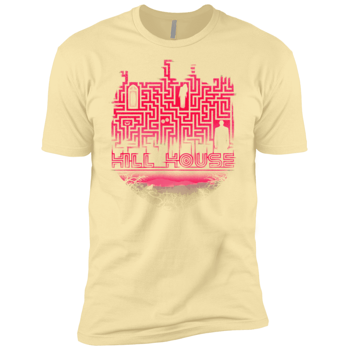 T-Shirts Banana Cream / X-Small Hill House Silhouette Men's Premium T-Shirt