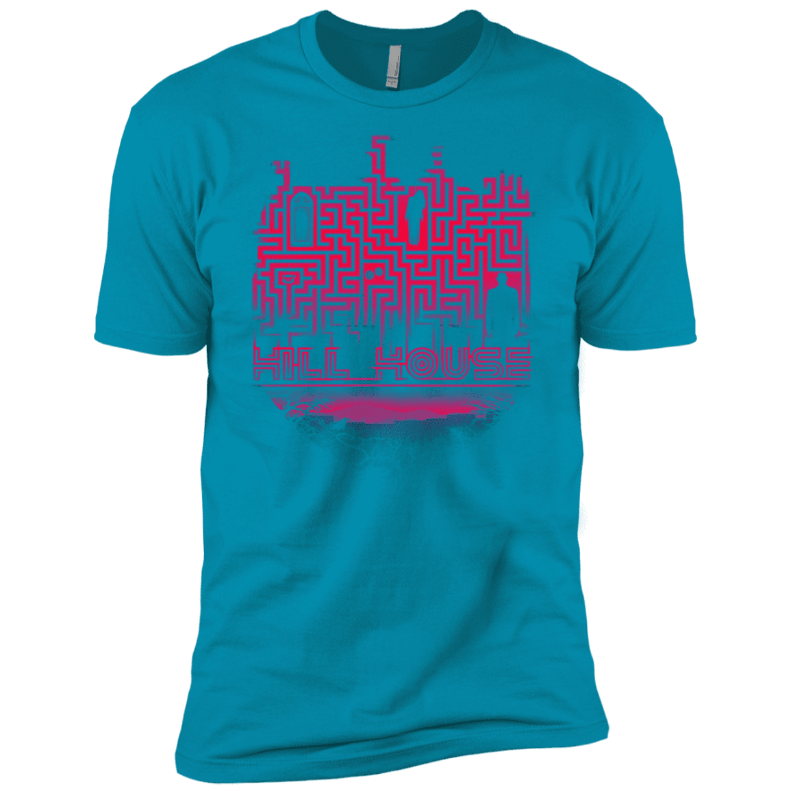 T-Shirts Turquoise / X-Small Hill House Silhouette Men's Premium T-Shirt