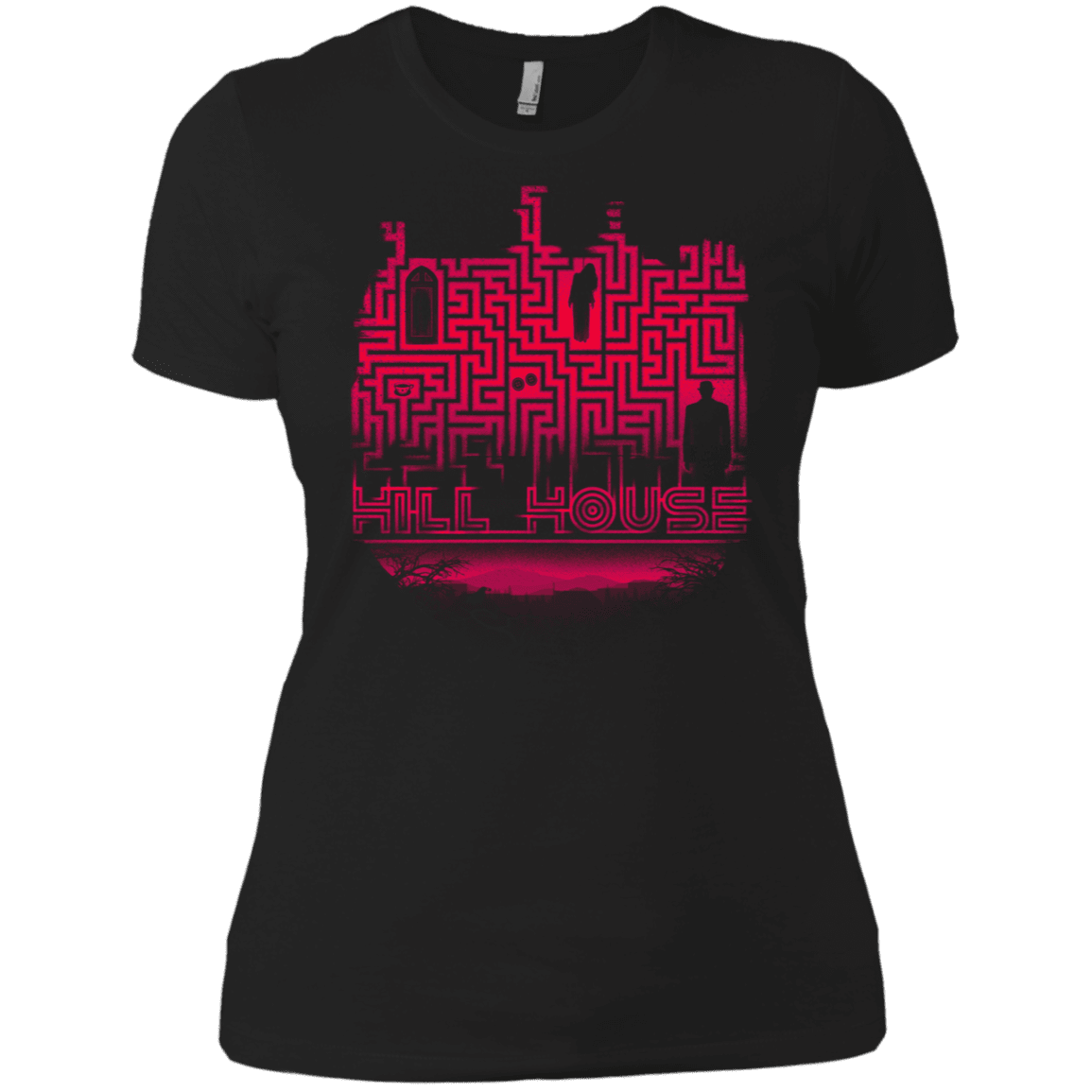 T-Shirts Black / X-Small Hill House Silhouette Women's Premium T-Shirt
