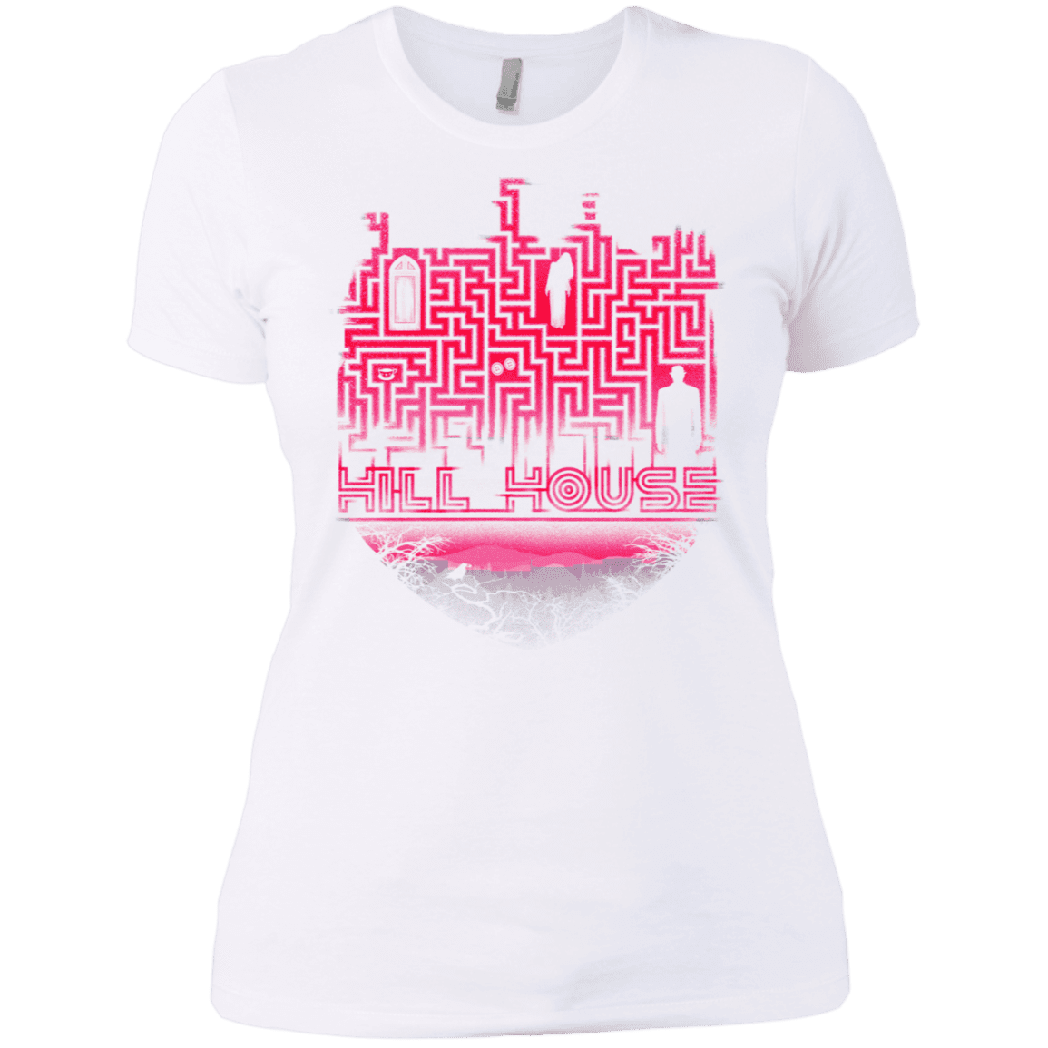 T-Shirts White / X-Small Hill House Silhouette Women's Premium T-Shirt