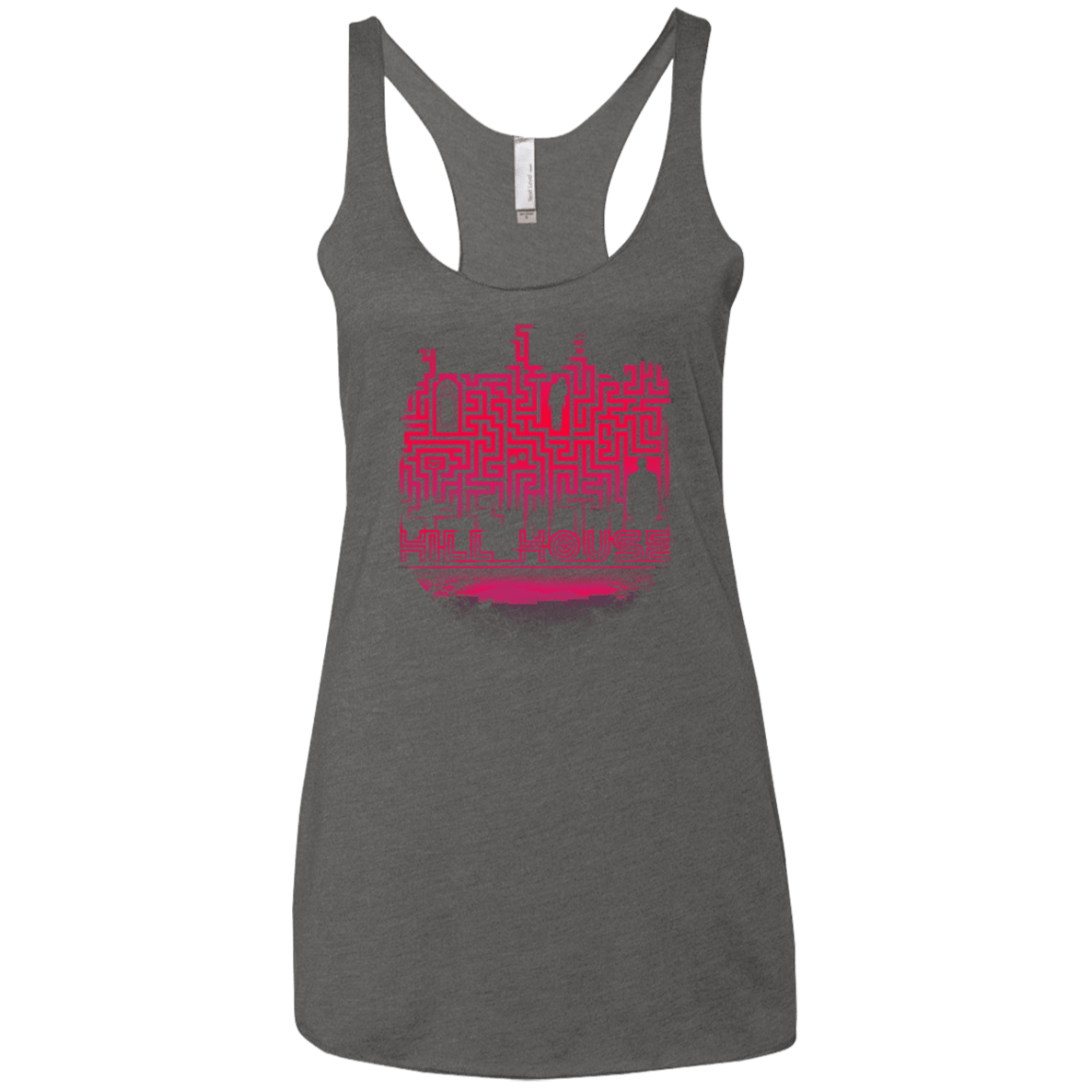 T-Shirts Premium Heather / X-Small Hill House Silhouette Women's Triblend Racerback Tank