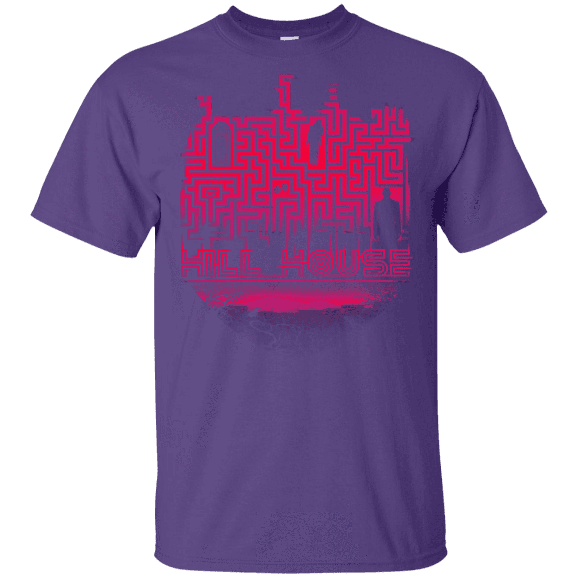 T-Shirts Purple / YXS Hill House Silhouette Youth T-Shirt