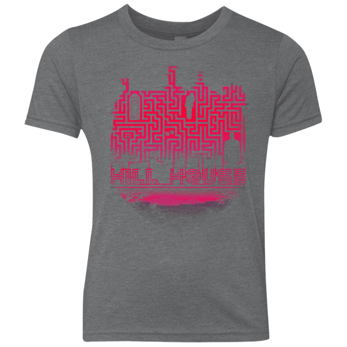 T-Shirts Premium Heather / YXS Hill House Silhouette Youth Triblend T-Shirt