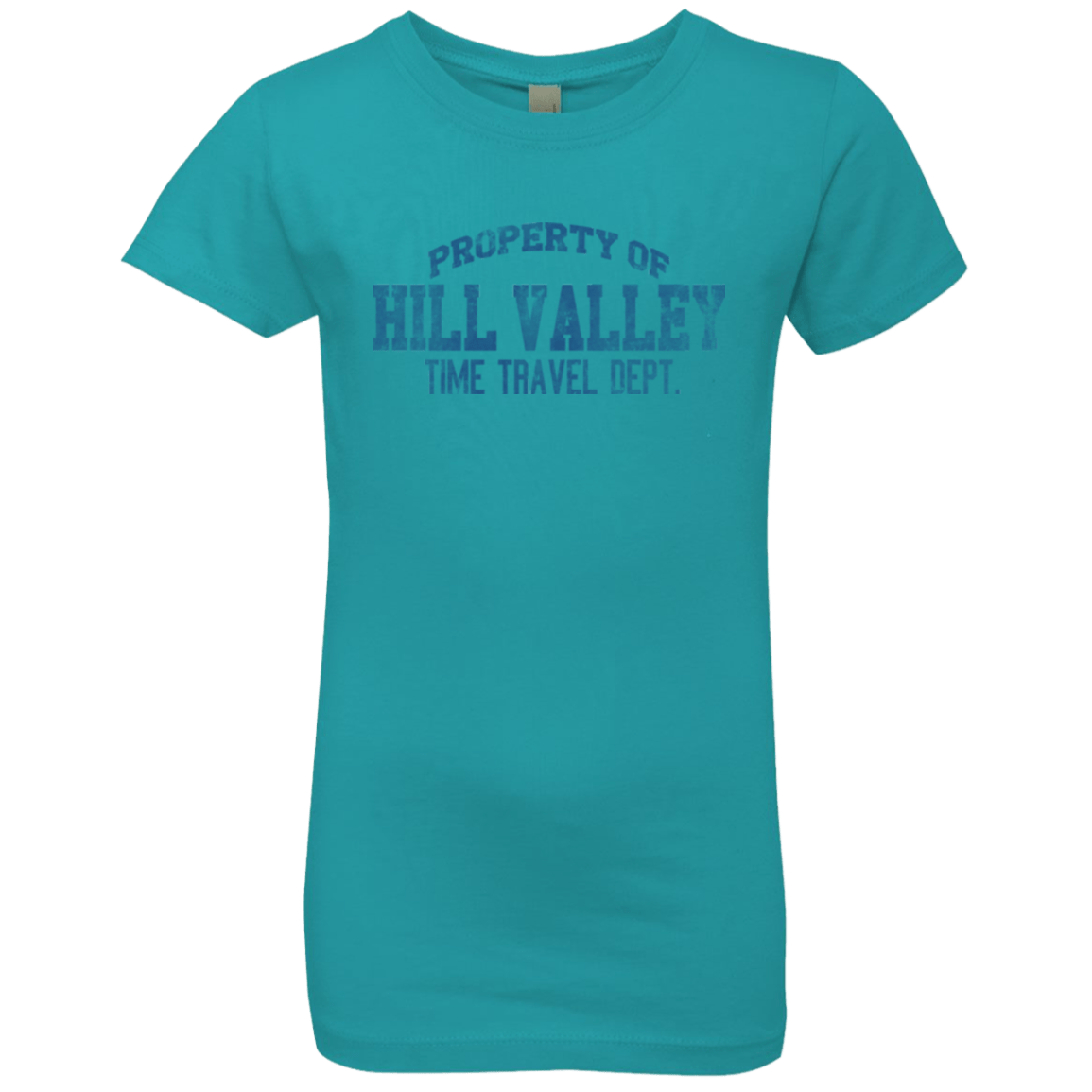 T-Shirts Tahiti Blue / YXS Hill Valley HS Girls Premium T-Shirt