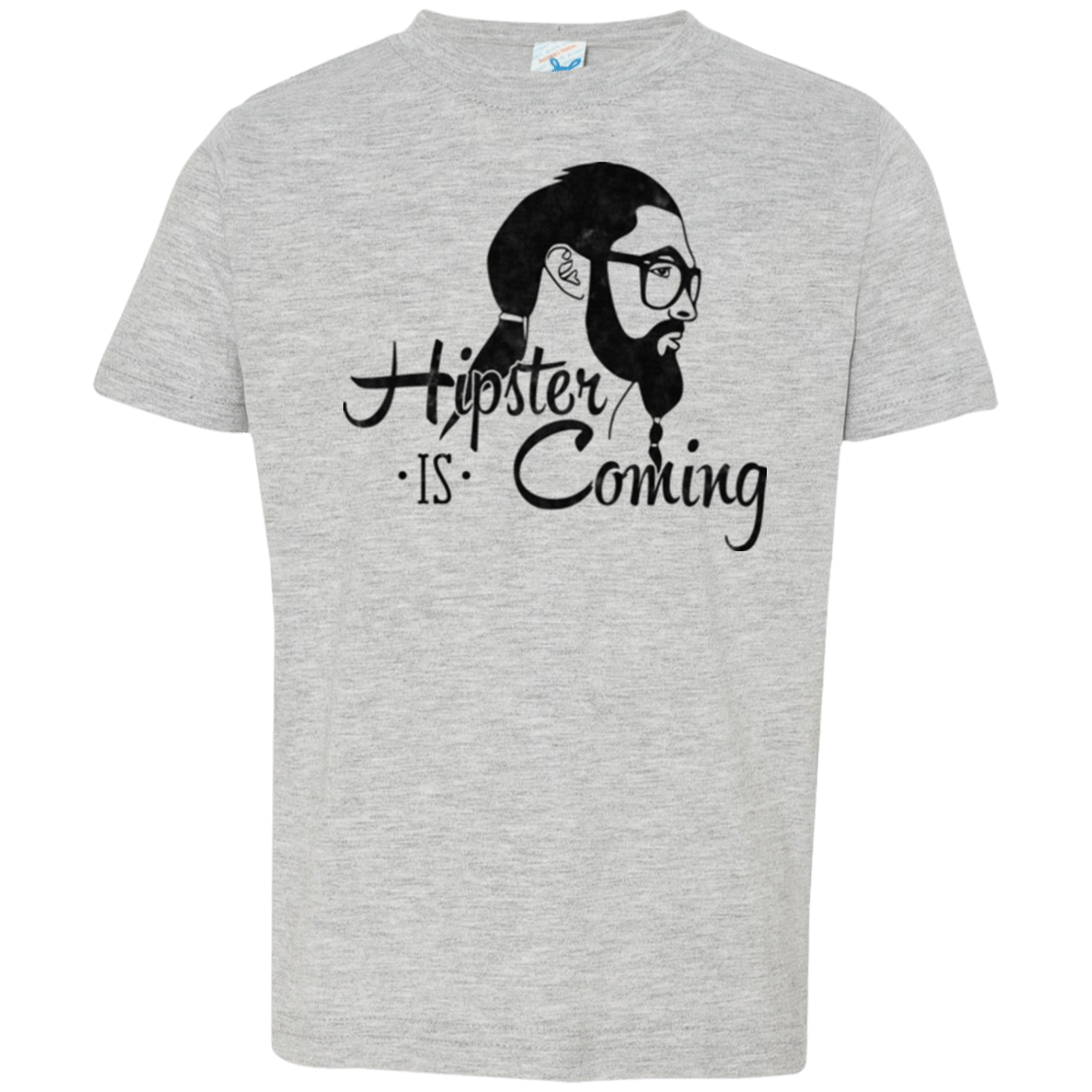 T-Shirts Heather / 2T Hipster is Coming Toddler Premium T-Shirt