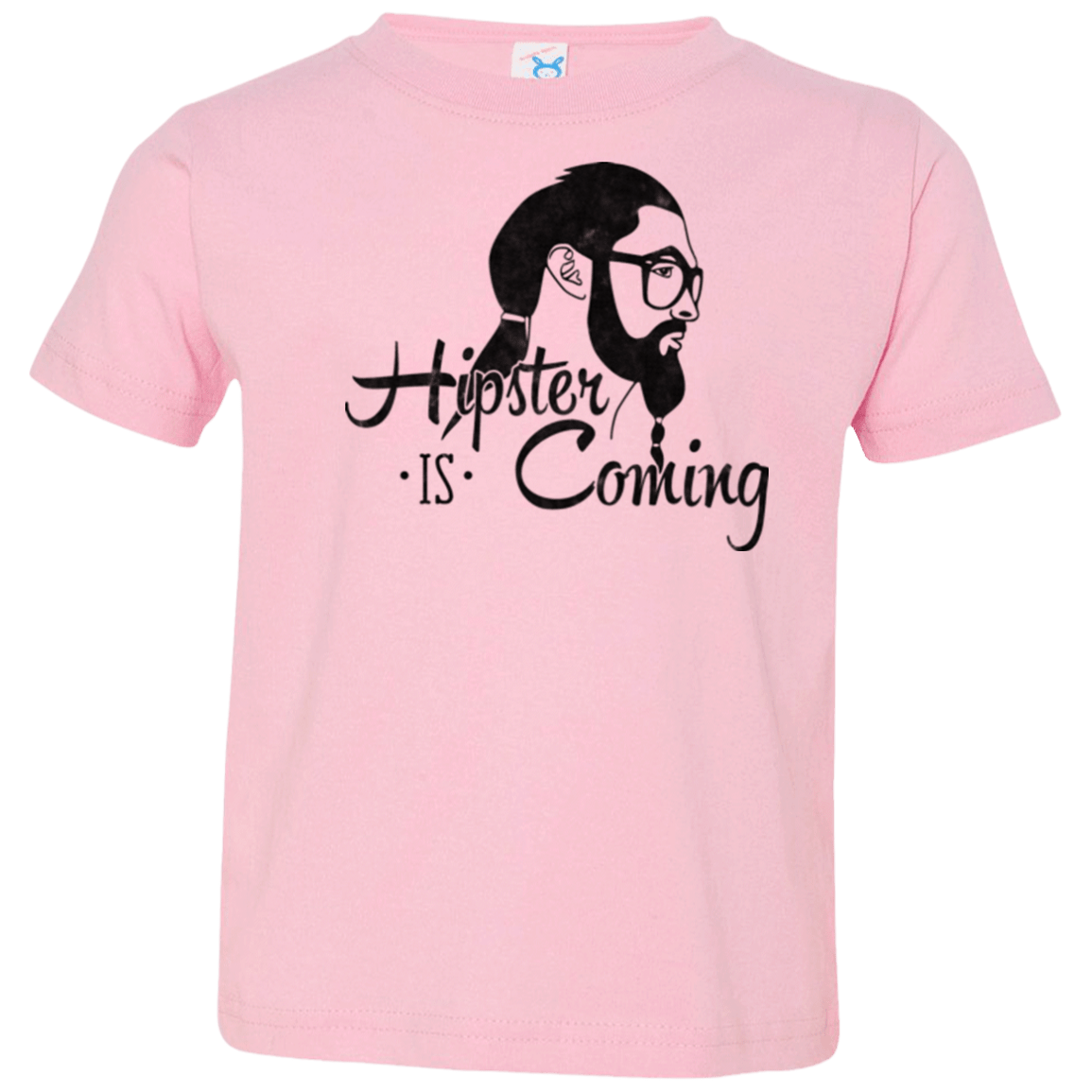 T-Shirts Pink / 2T Hipster is Coming Toddler Premium T-Shirt