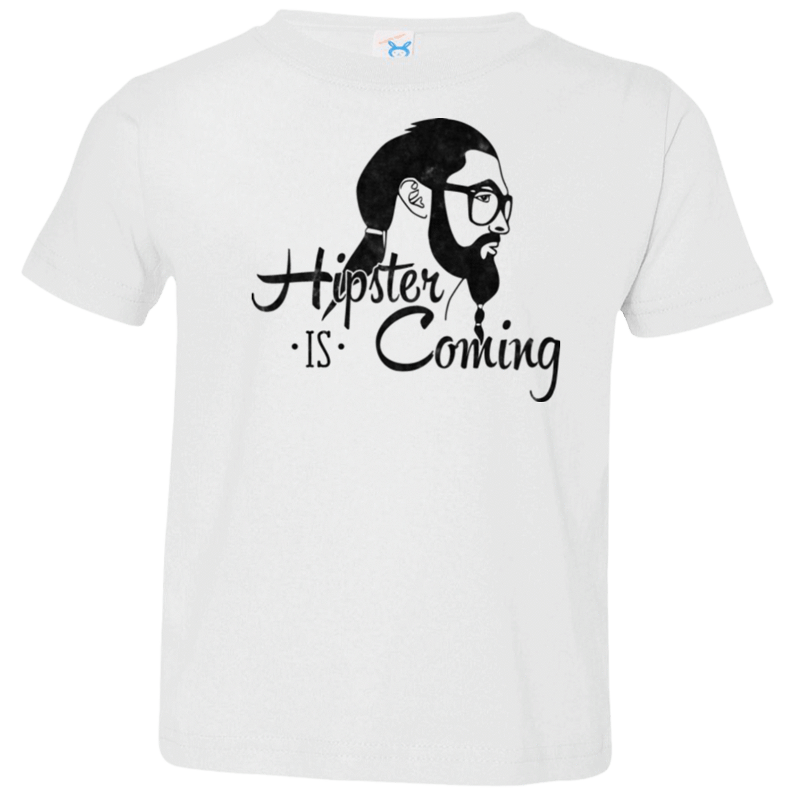 T-Shirts White / 2T Hipster is Coming Toddler Premium T-Shirt