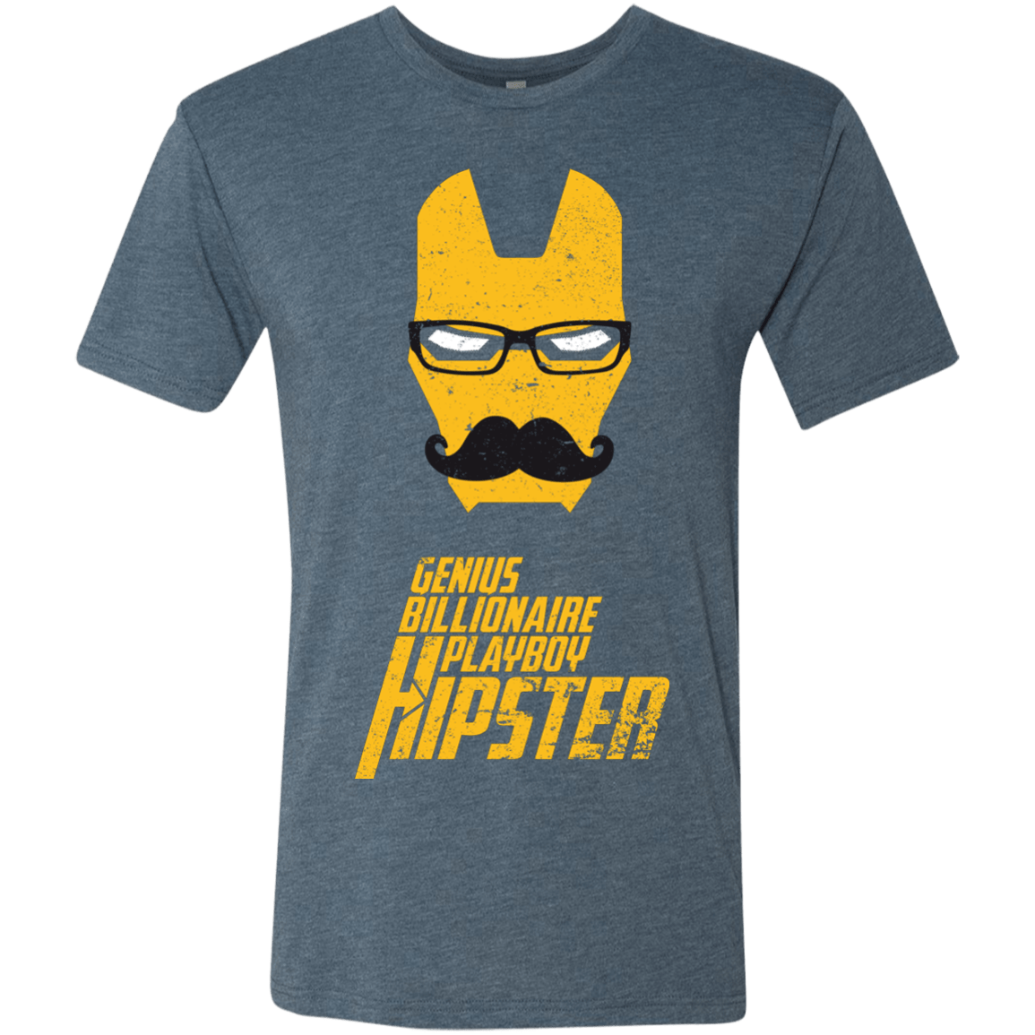 T-Shirts Indigo / S HIPSTER Men's Triblend T-Shirt