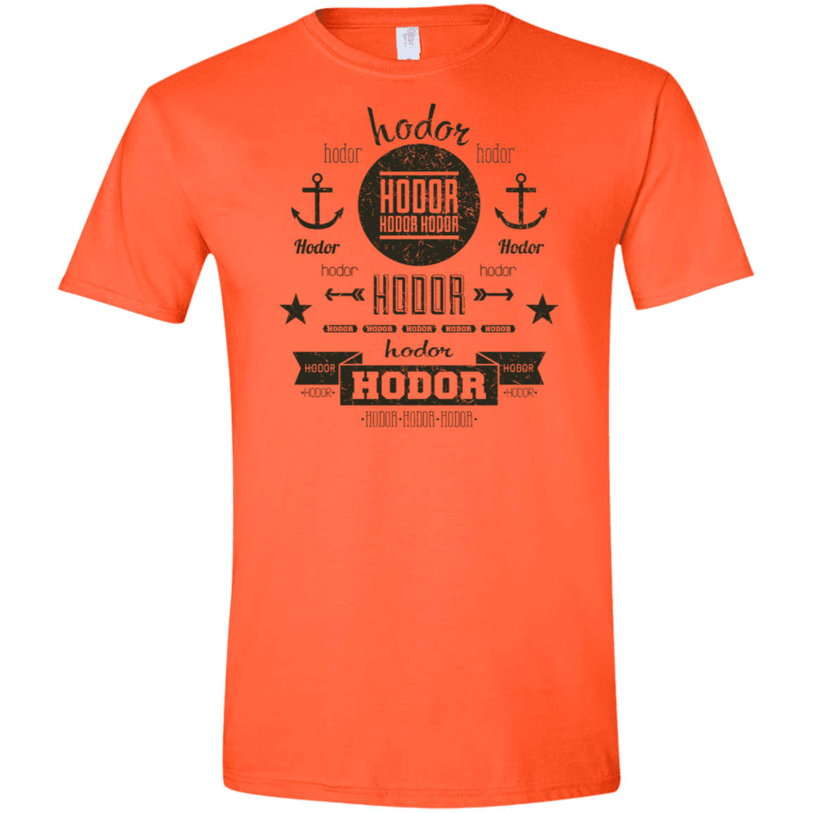 T-Shirts Orange / S Hipster Quotes Men's Semi-Fitted Softstyle