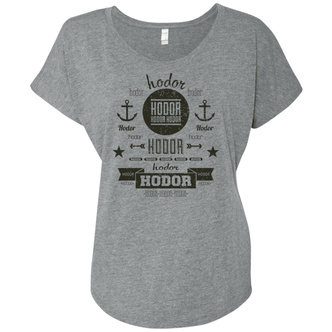 T-Shirts Premium Heather / X-Small Hipster Quotes Triblend Dolman Sleeve