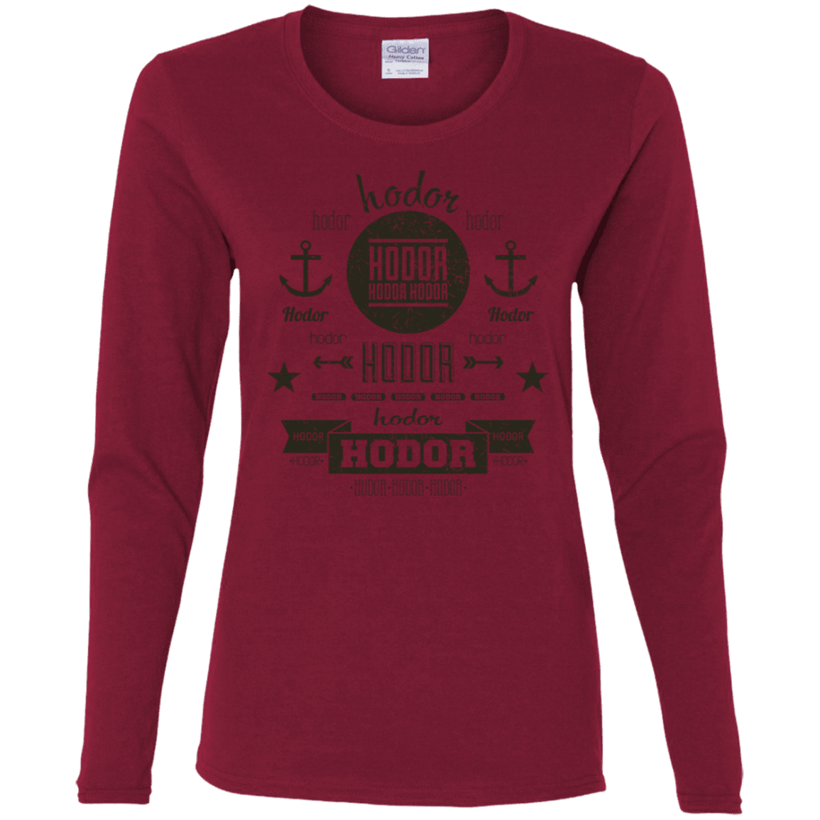 T-Shirts Cardinal / S Hipster Quotes Women's Long Sleeve T-Shirt