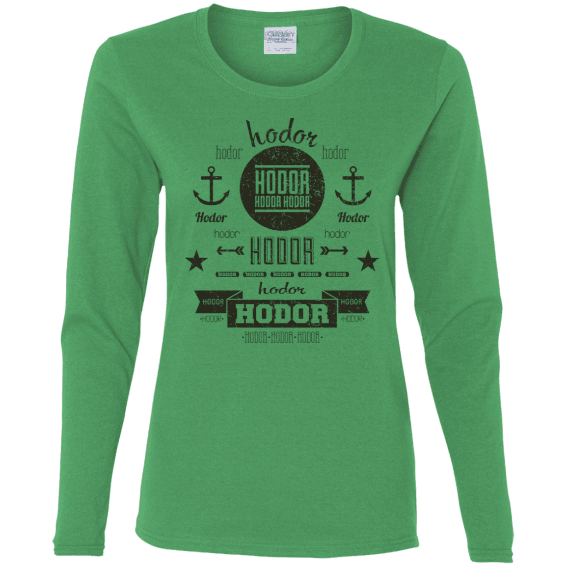 T-Shirts Irish Green / S Hipster Quotes Women's Long Sleeve T-Shirt