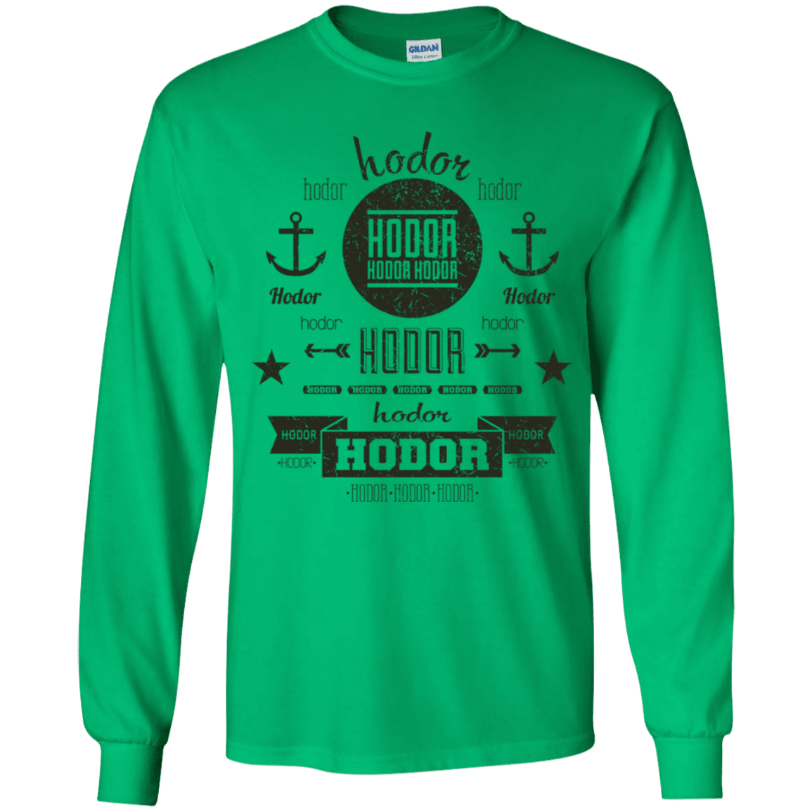 T-Shirts Irish Green / YS Hipster Quotes Youth Long Sleeve T-Shirt