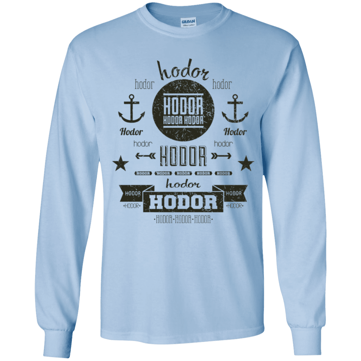 T-Shirts Light Blue / YS Hipster Quotes Youth Long Sleeve T-Shirt
