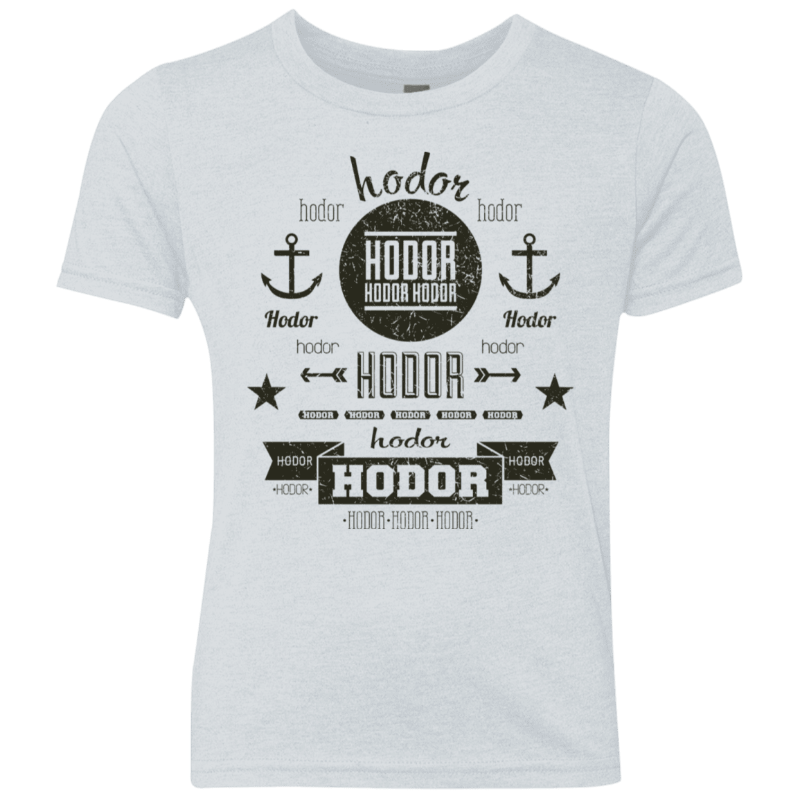 T-Shirts Heather White / YXS Hipster Quotes Youth Triblend T-Shirt