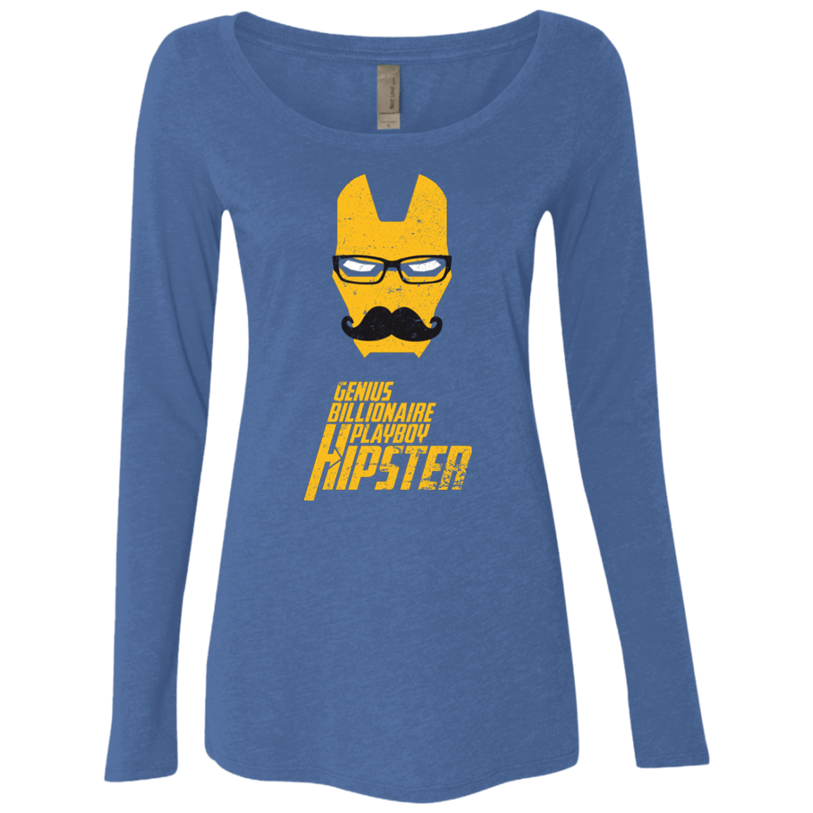 T-Shirts Vintage Royal / S HIPSTER Women's Triblend Long Sleeve Shirt