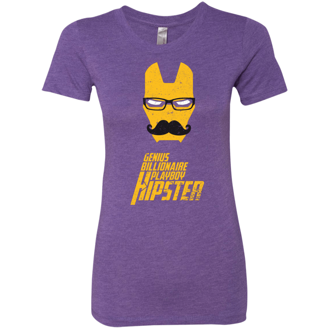 T-Shirts Purple Rush / S HIPSTER Women's Triblend T-Shirt