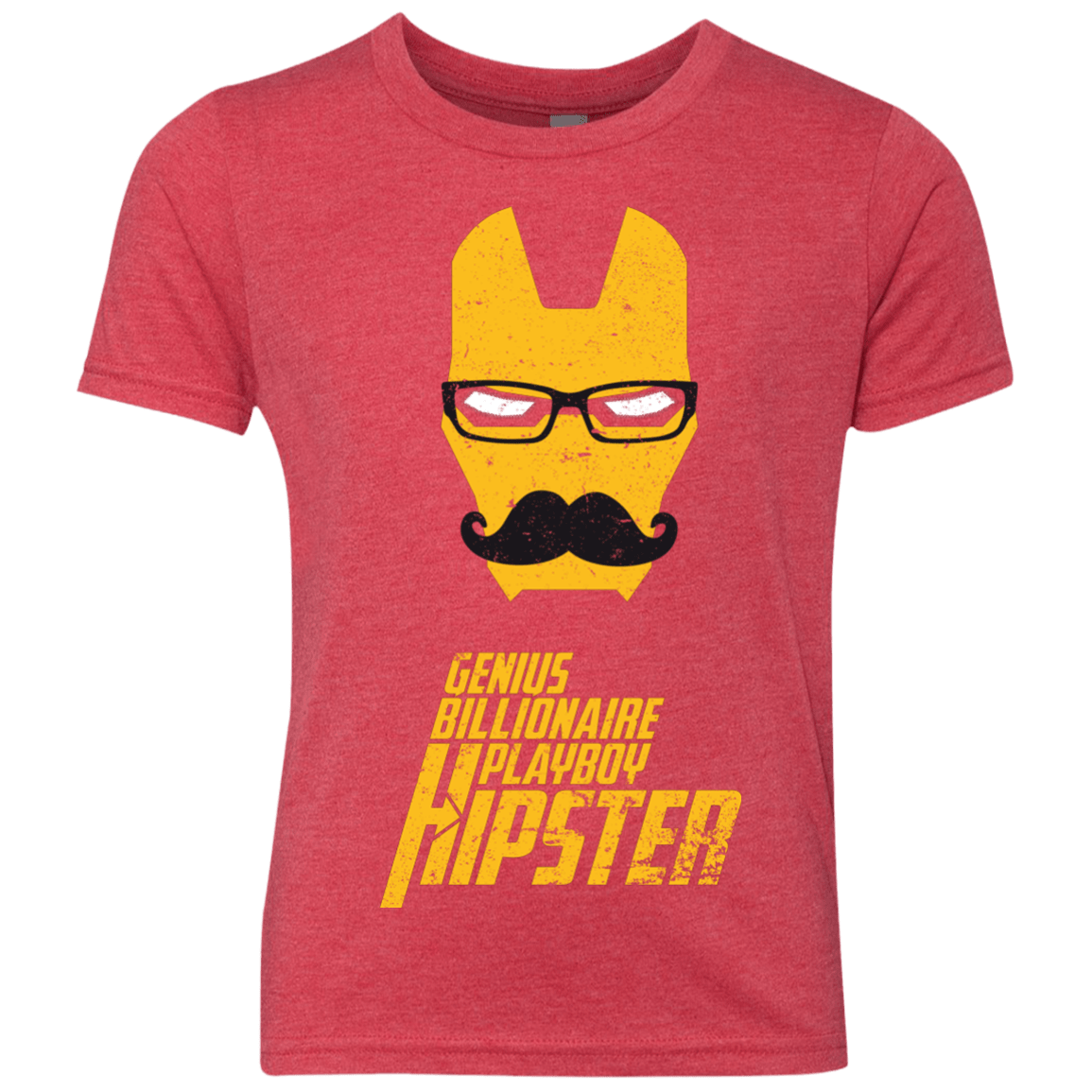 T-Shirts Vintage Red / YXS HIPSTER Youth Triblend T-Shirt