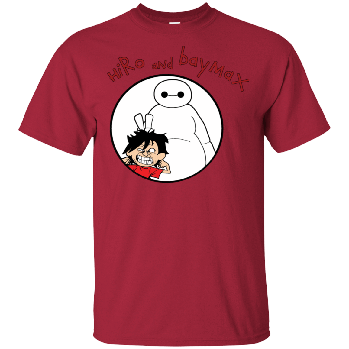 T-Shirts Cardinal / S Hiro and Baymax T-Shirt