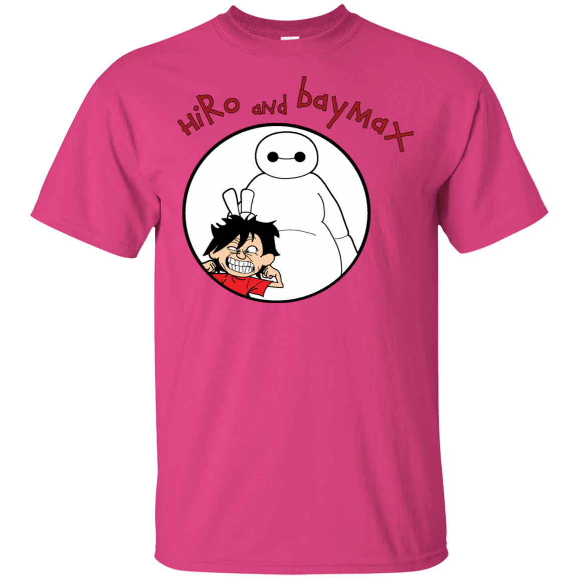 T-Shirts Heliconia / S Hiro and Baymax T-Shirt