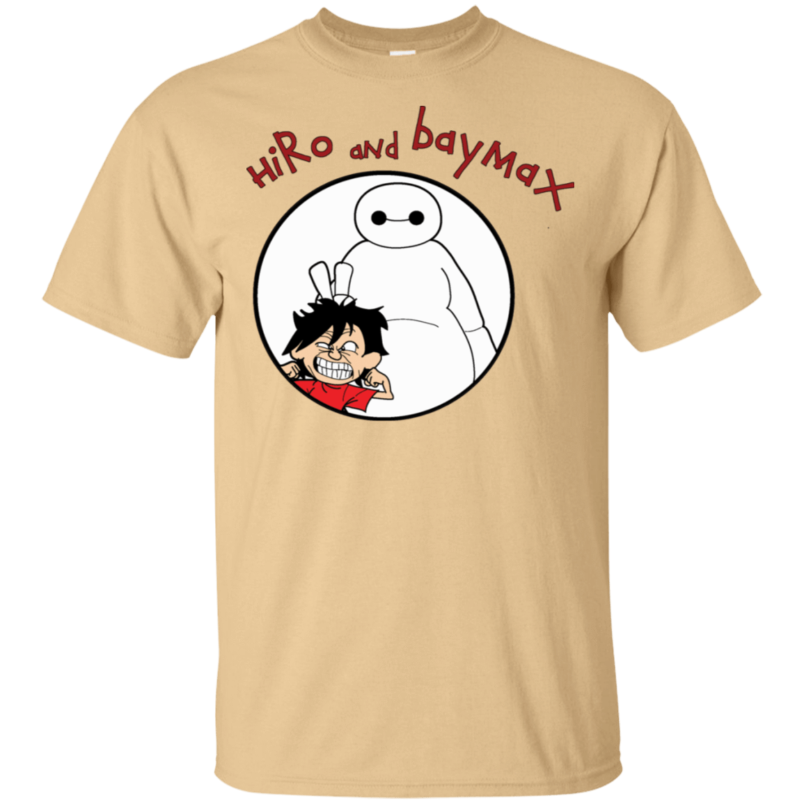 T-Shirts Vegas Gold / S Hiro and Baymax T-Shirt