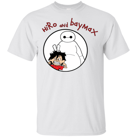 T-Shirts White / S Hiro and Baymax T-Shirt