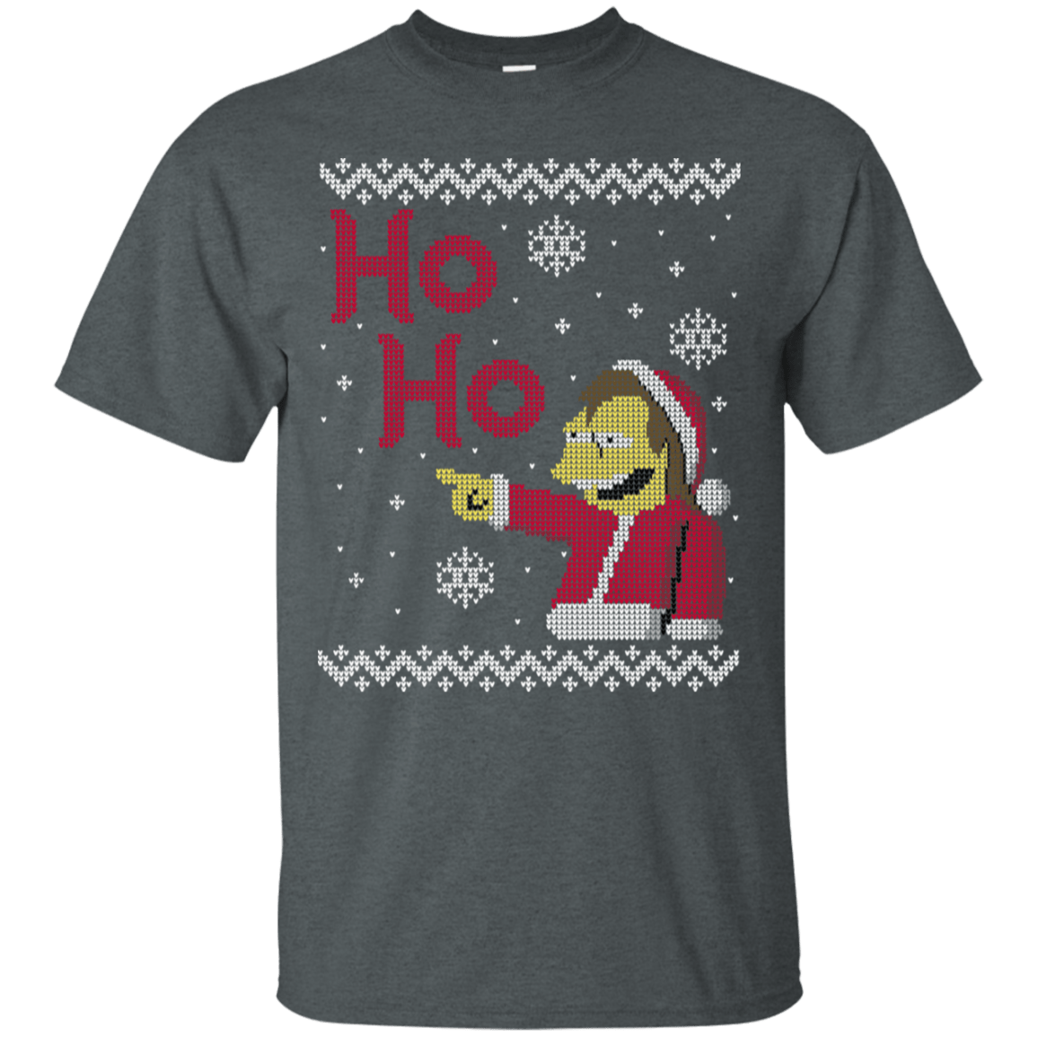 T-Shirts Dark Heather / S Ho-Ho! T-Shirt
