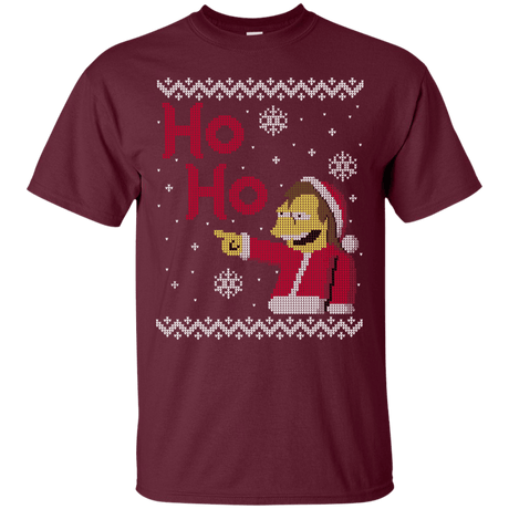 T-Shirts Maroon / S Ho-Ho! T-Shirt