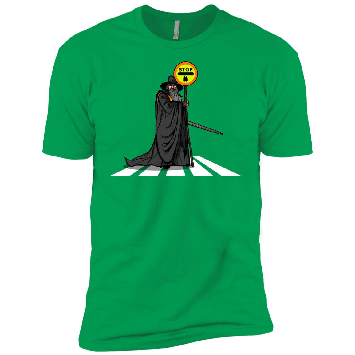 T-Shirts Kelly Green / YXS Hobbit Crossing Boys Premium T-Shirt