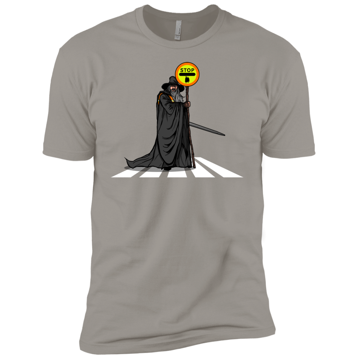 T-Shirts Light Grey / YXS Hobbit Crossing Boys Premium T-Shirt