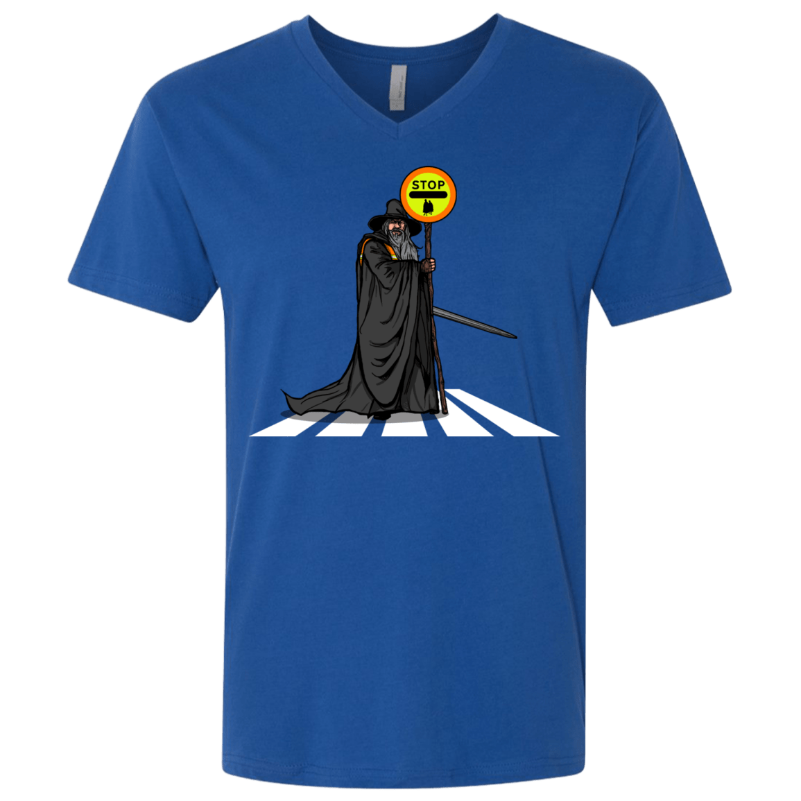 T-Shirts Royal / X-Small Hobbit Crossing Men's Premium V-Neck