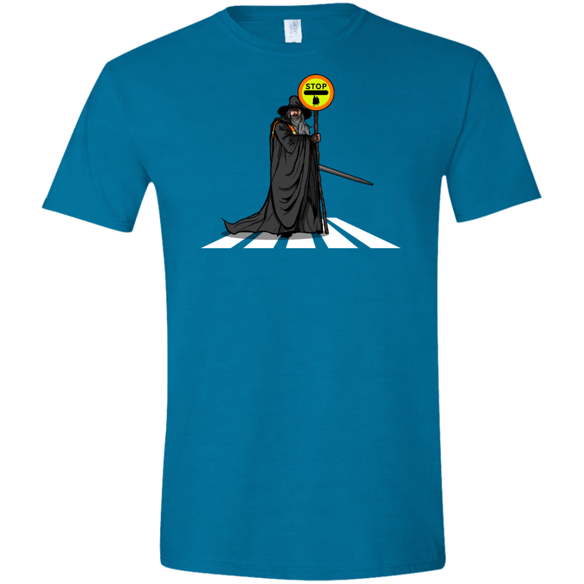 T-Shirts Antique Sapphire / S Hobbit Crossing Men's Semi-Fitted Softstyle