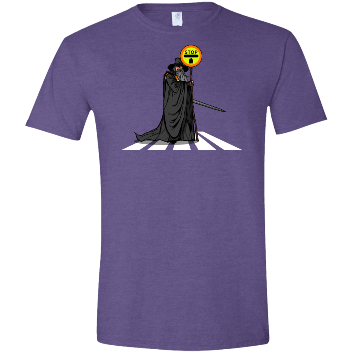 T-Shirts Heather Purple / S Hobbit Crossing Men's Semi-Fitted Softstyle