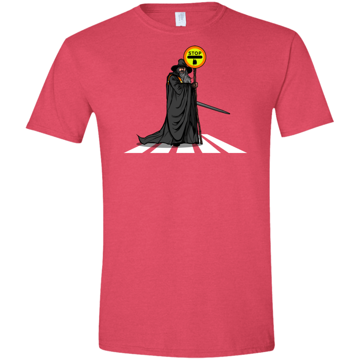 T-Shirts Heather Red / S Hobbit Crossing Men's Semi-Fitted Softstyle