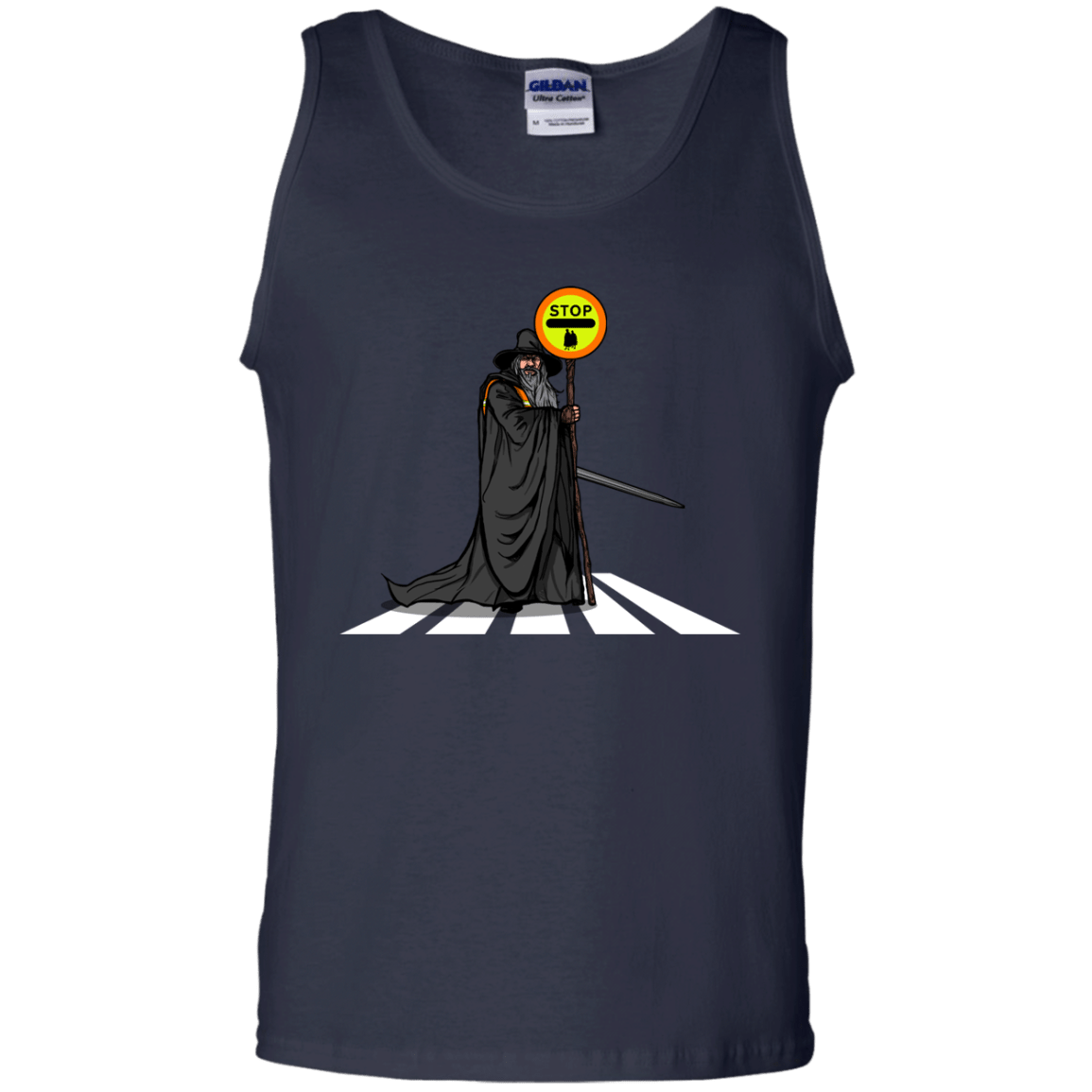 T-Shirts Navy / S Hobbit Crossing Men's Tank Top
