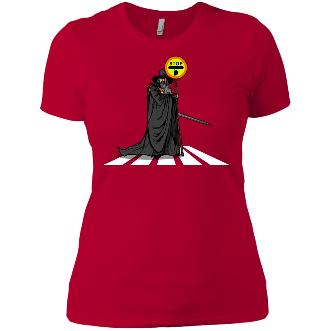 T-Shirts Red / X-Small Hobbit Crossing Women's Premium T-Shirt