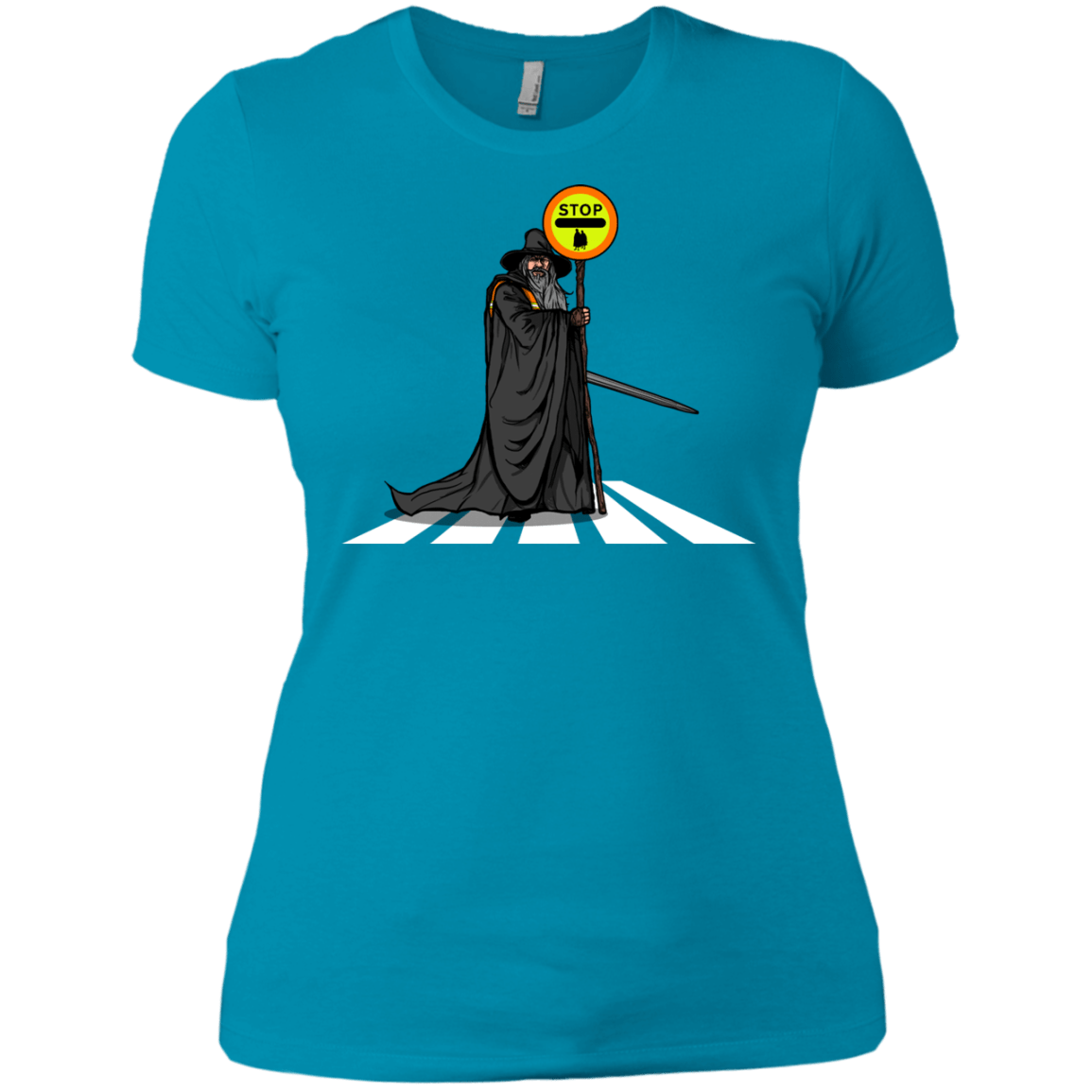 T-Shirts Turquoise / X-Small Hobbit Crossing Women's Premium T-Shirt