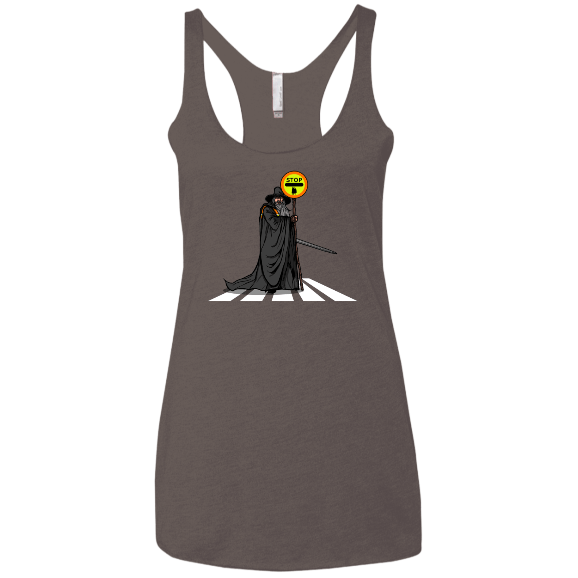 T-Shirts Macchiato / X-Small Hobbit Crossing Women's Triblend Racerback Tank