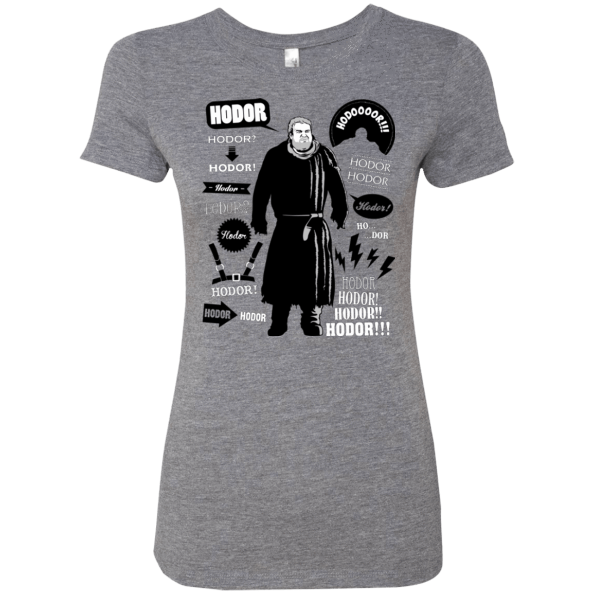 T-Shirts Premium Heather / Small Hodor Famous Quotes Women's Triblend T-Shirt