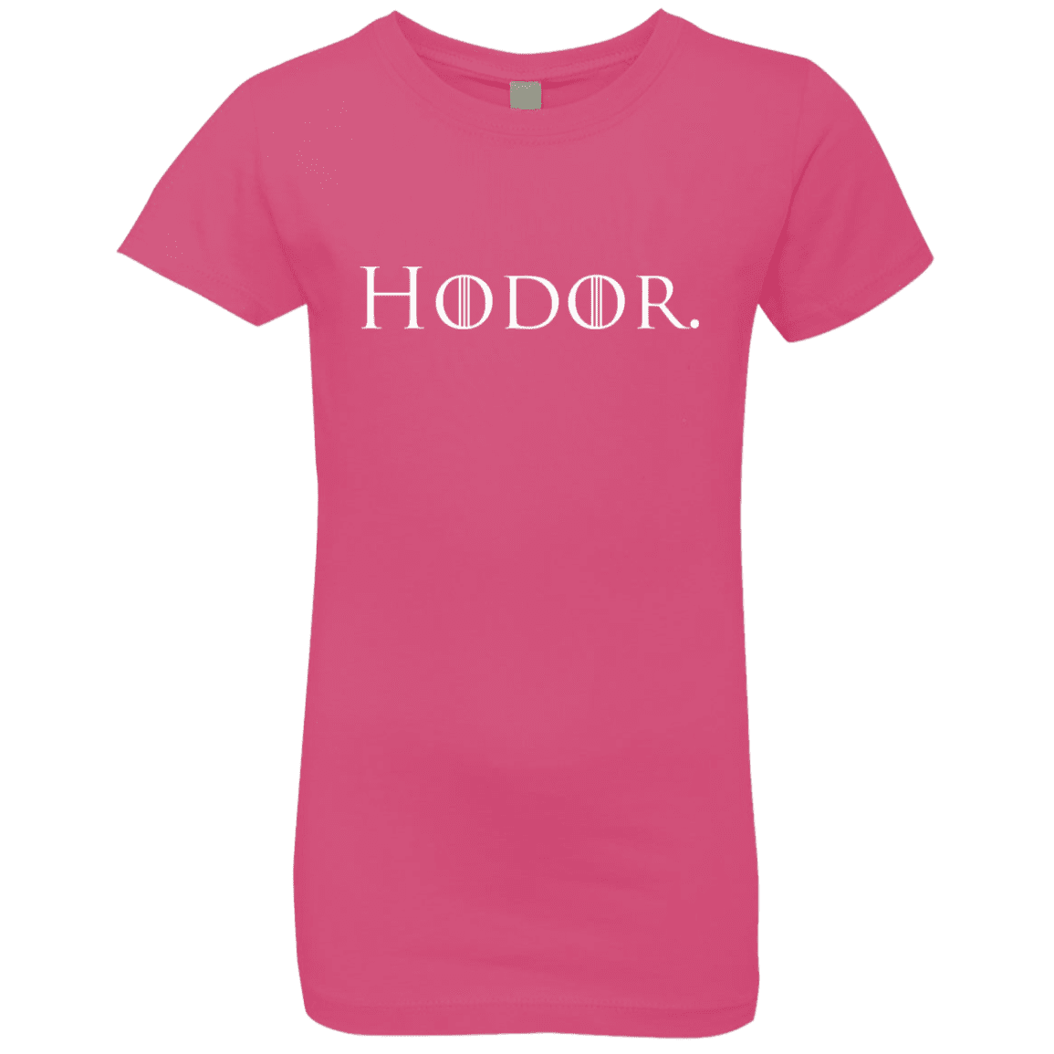 T-Shirts Hot Pink / YXS Hodor. Girls Premium T-Shirt