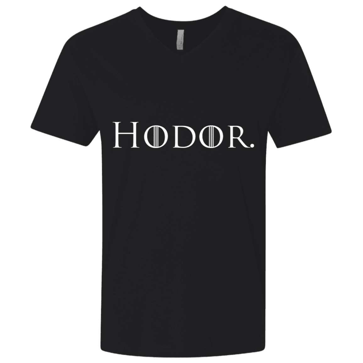 T-Shirts Black / X-Small Hodor. Men's Premium V-Neck